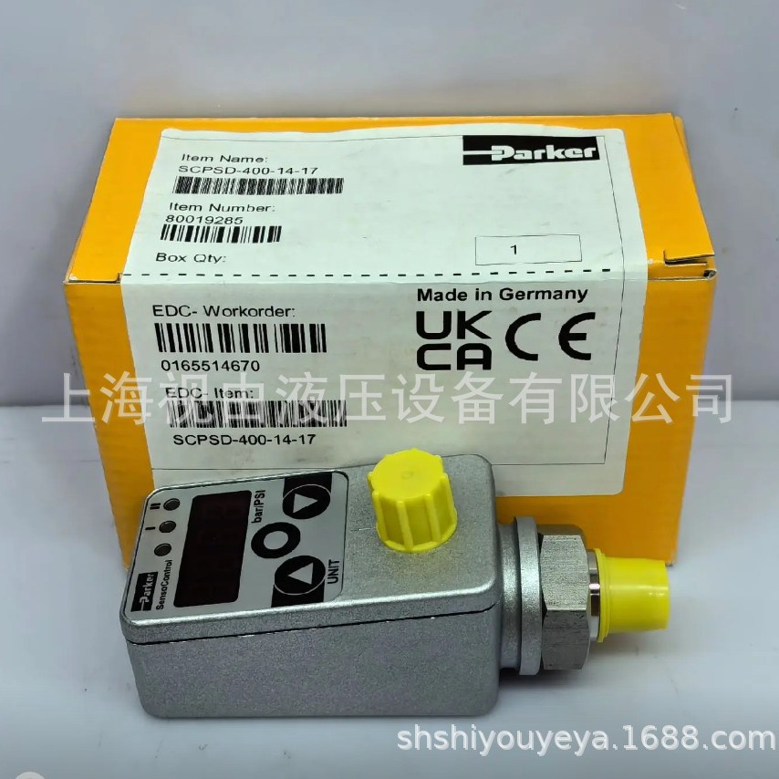 Woodworking Usa - Sensor de Pressão Parker SCPSD-400-14-17 Original
