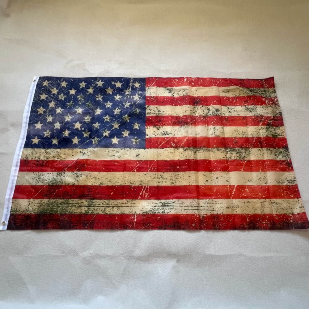 Woodworking Usa - YIXIN Bandeira Americana Vintage Estilo Antigo