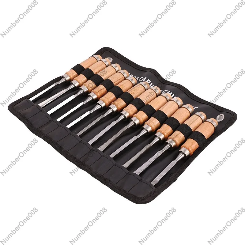 Wood Chisel Set - Conjunto de Ferramentas de Escultura em