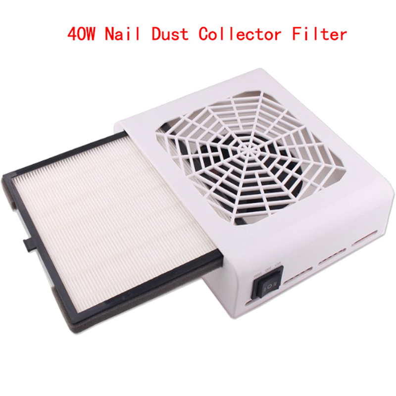 Woodworking Vacuum Press - Coletor de Poeira para Unhas 40W