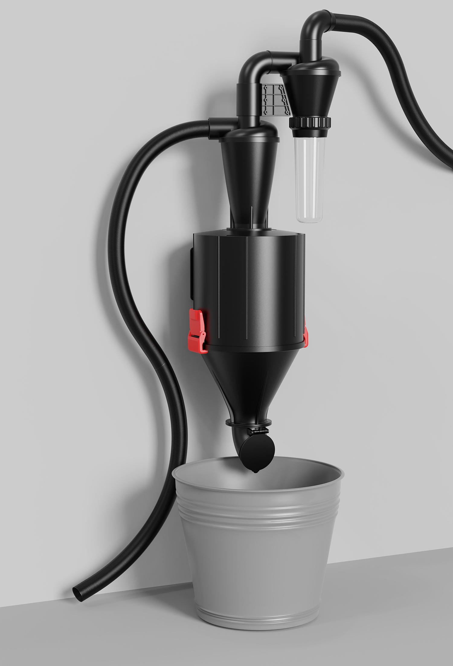 Woodworking Vacuum Press - Aspirador de Pó com Separação Ciclônica,