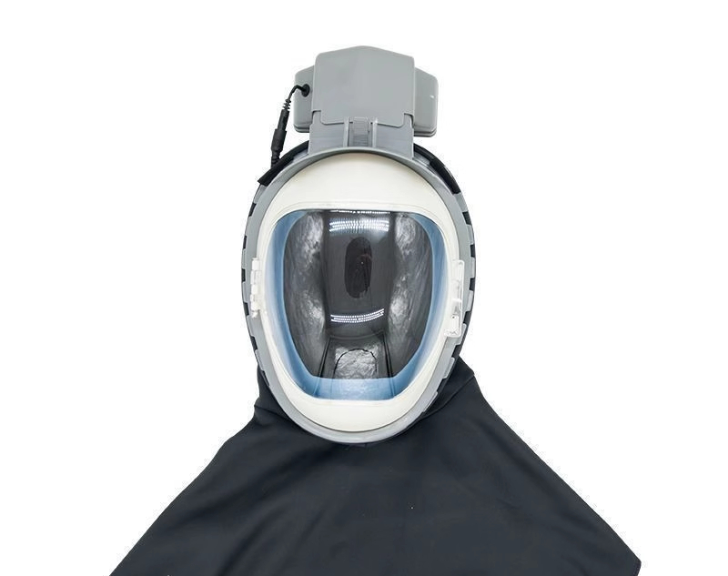Woodworking Face Shield - Capacete Purificador de Ar Recarregável com