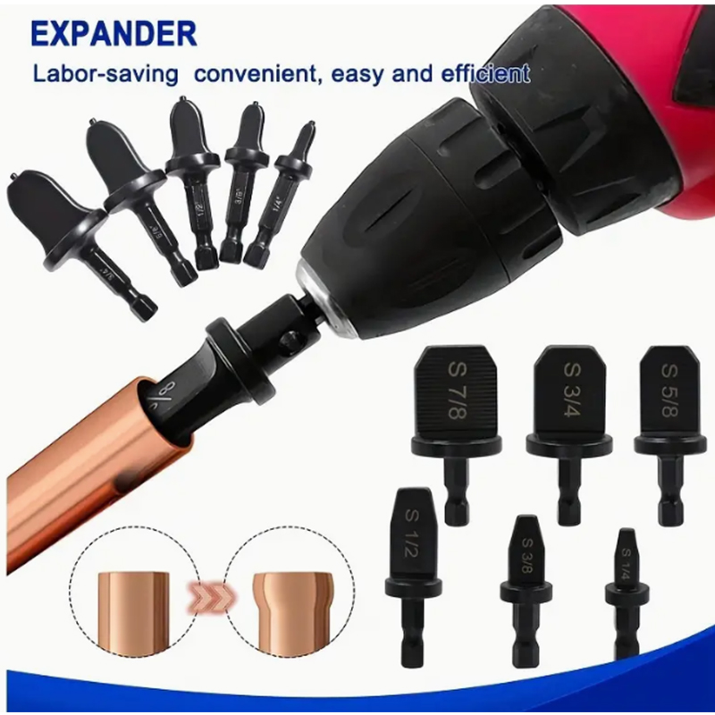Woodworking Videos - 6pc tubo de cobre buraco expansor