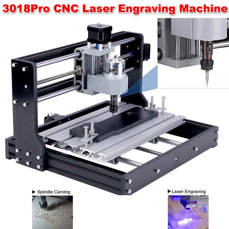 Woodworking Machine - Máquina de Gravação CNC 3018Pro para