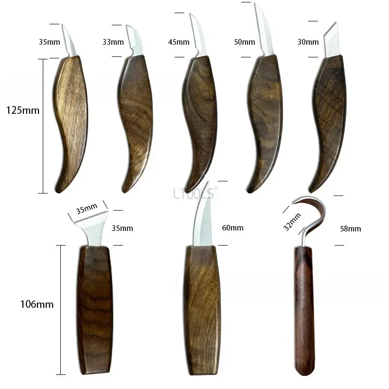 Woodworking Nc - Novo mini conjunto de faca de