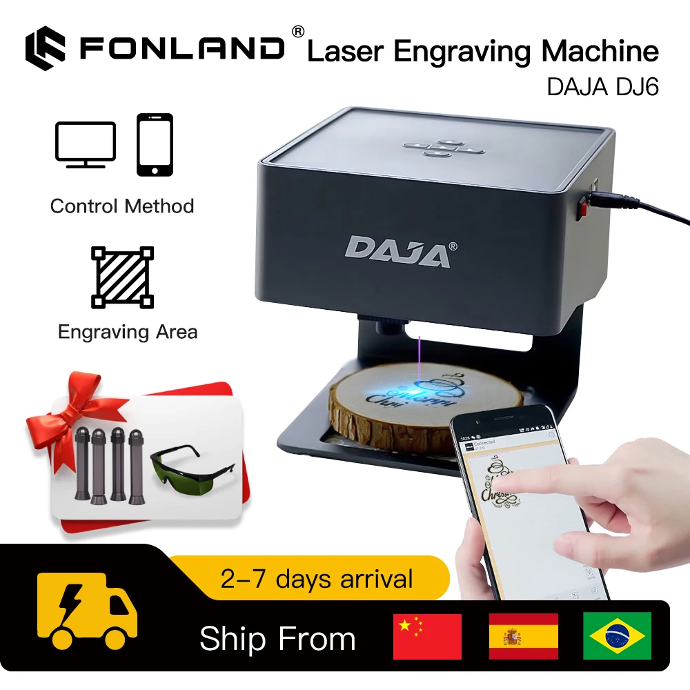 Woodworking Classes - DAJA-Máquina de Gravação a Laser, Gravador
