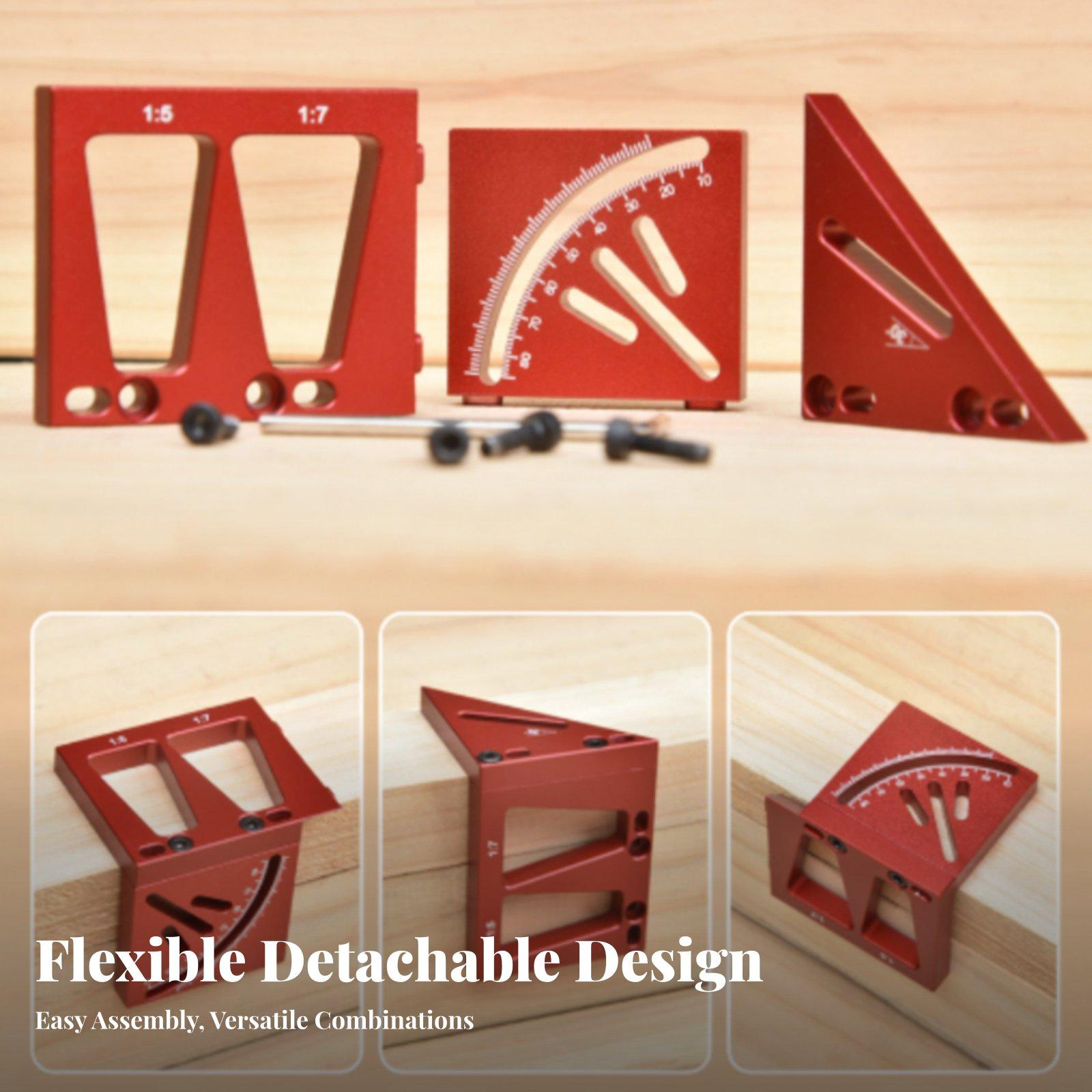 Woodworking Workshop Layout - Medidor de Ângulo de Precisão em