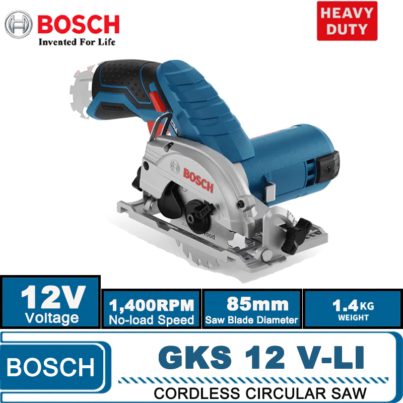Woodworking Saw - Serra Circular Elétrica BOSCH GKS 12V-LI