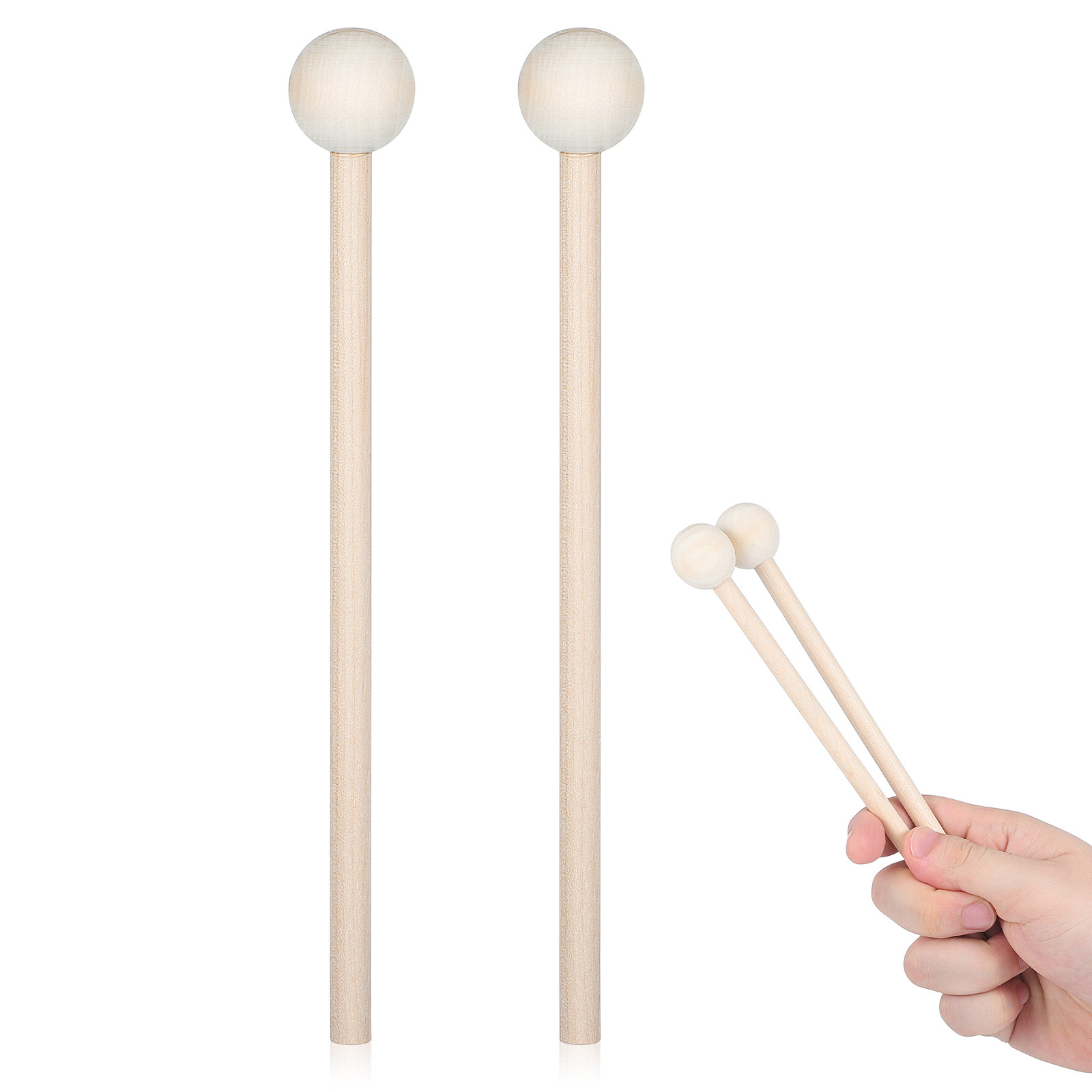 Woodworking Xylophone - 2 unidades de baquetas para xilofone,
