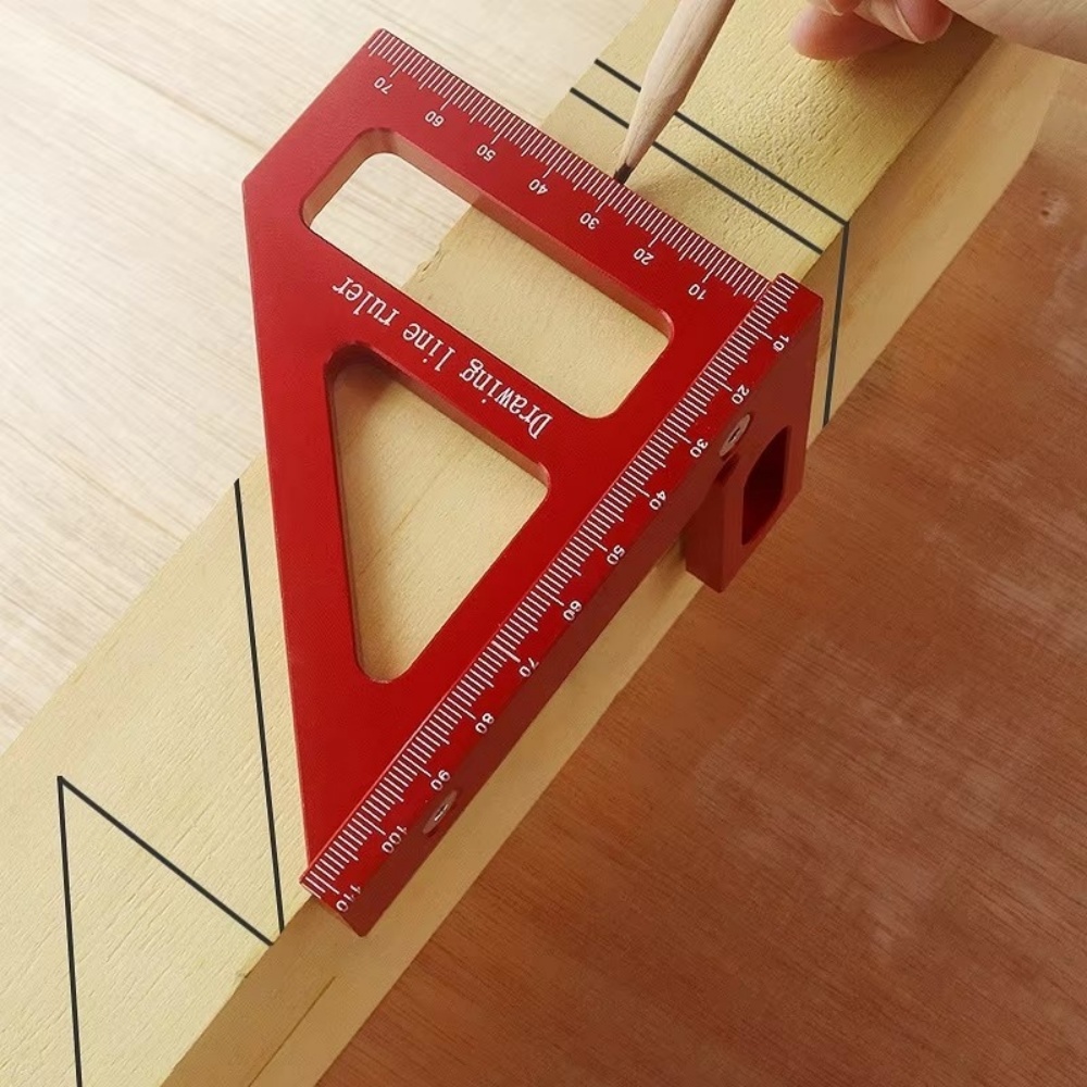 Woodworking For Engineers - Esquadro de Carpintaria em Liga de