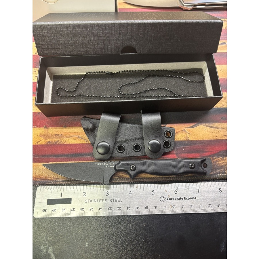 Woodworking Usa - Faca TOPS Street Scalpel 2 com