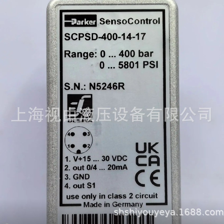 Sensor de Pressão Parker SCPSD - Woodworking Usa avaliação e preço