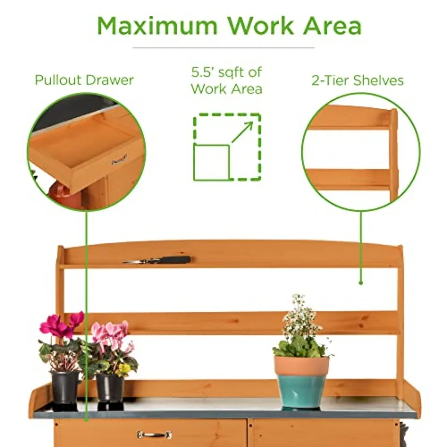 Bancada de trabalho para jardi - Woodworking Workbench avaliação e preço
