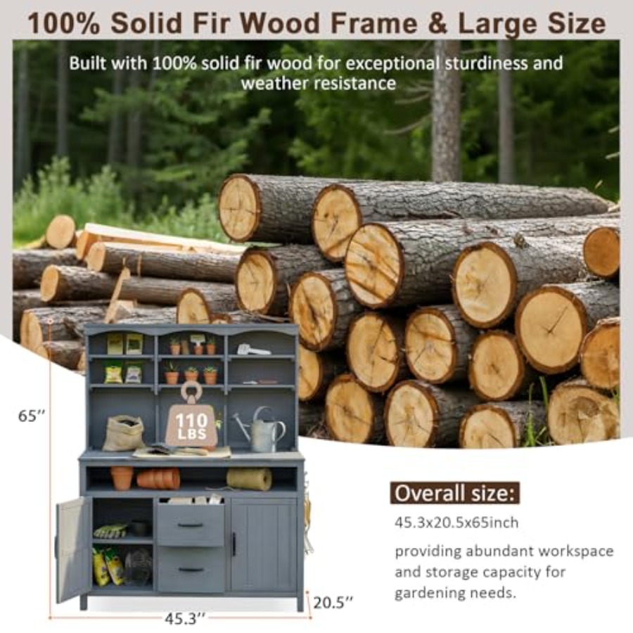 Mesa de jardinagem para uso ex - Woodworking Workbench avaliação e preço