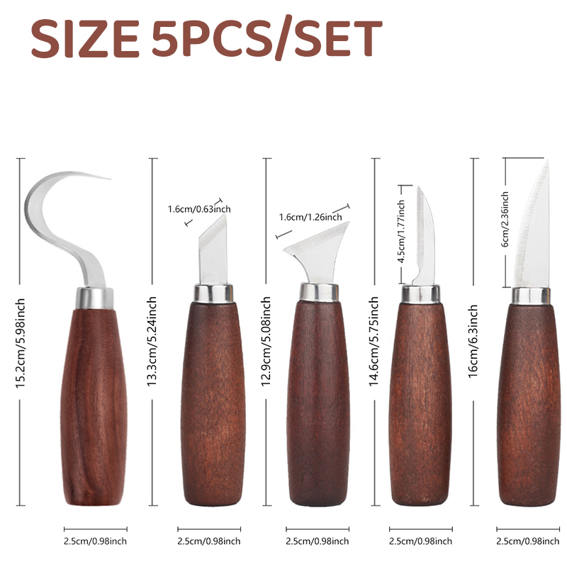 5 pçs ferramentas para escultu - Wood Chisel Set avaliação e preço