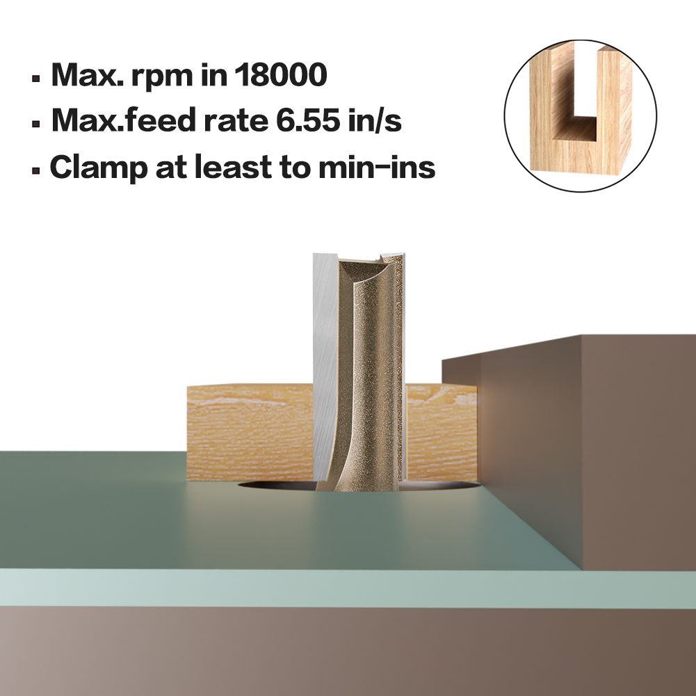 1 pçs 12mm haste 3mm-25mm de d - Woodworking Nc avaliação e preço
