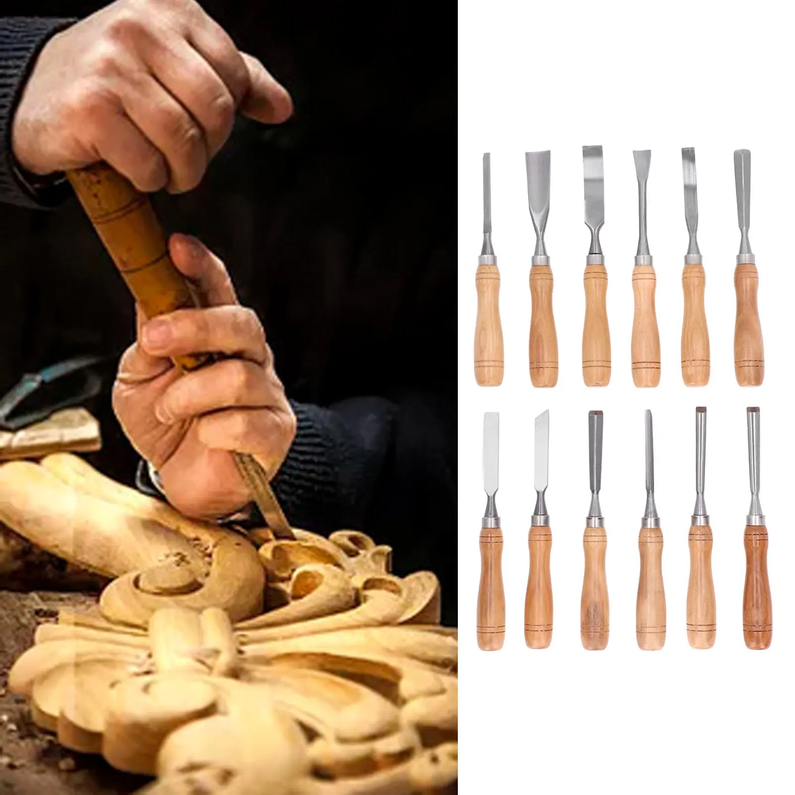Conjunto de Ferramentas para E - Wood Chisel Set avaliação e preço