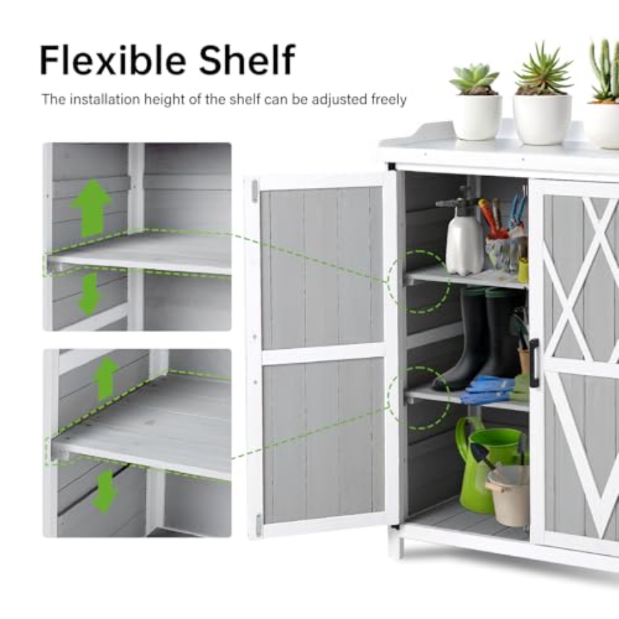 Bancada para jardinagem ao ar  - Woodworking Workbench avaliação e preço