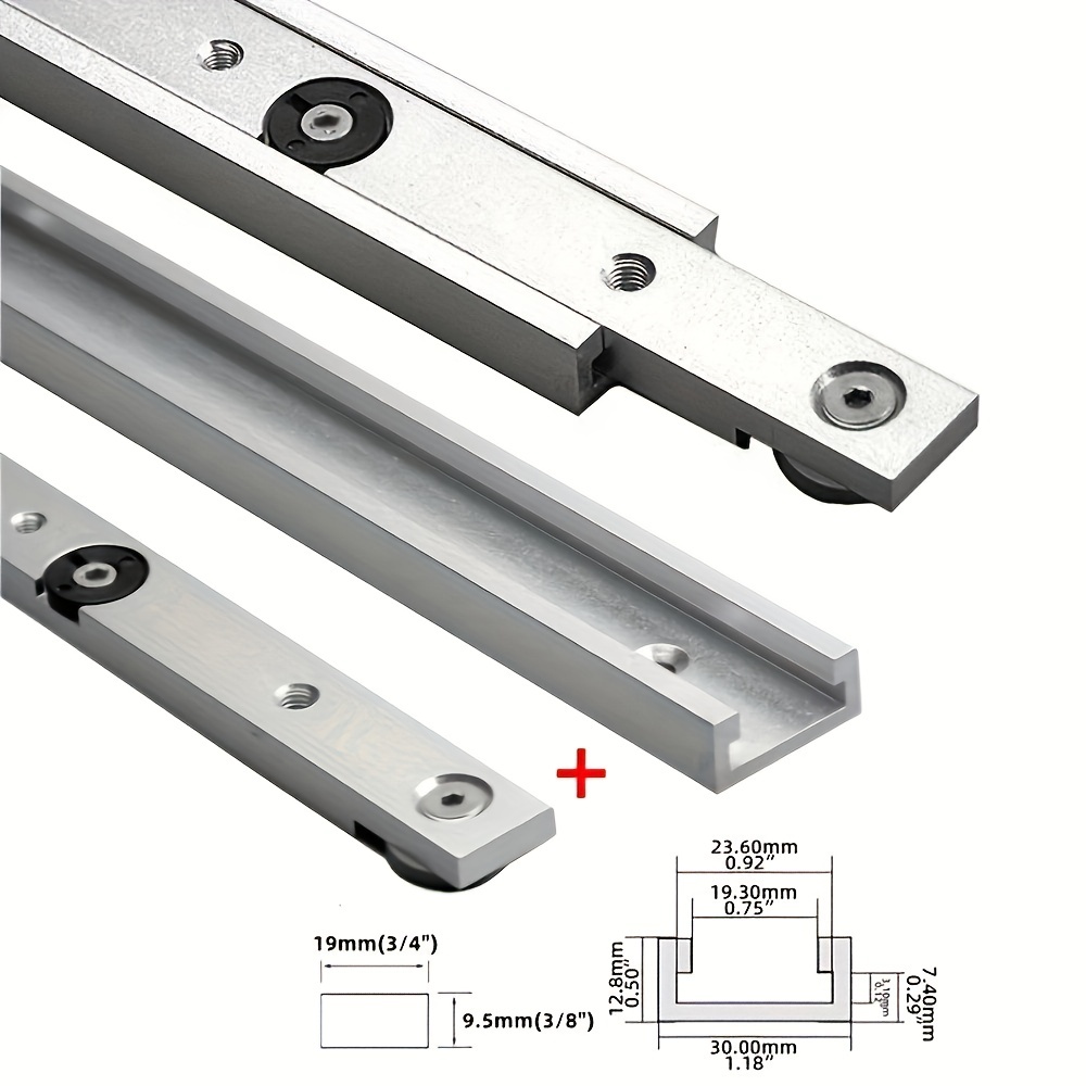 Kit de 2 Peças para Trilho T e - Woodworking Videos avaliação e preço