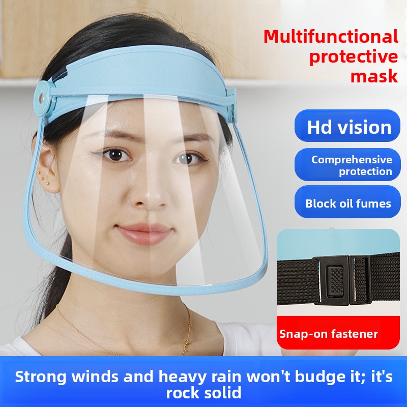 Protetor facial ajustável com  - Woodworking Face Shield avaliação e preço