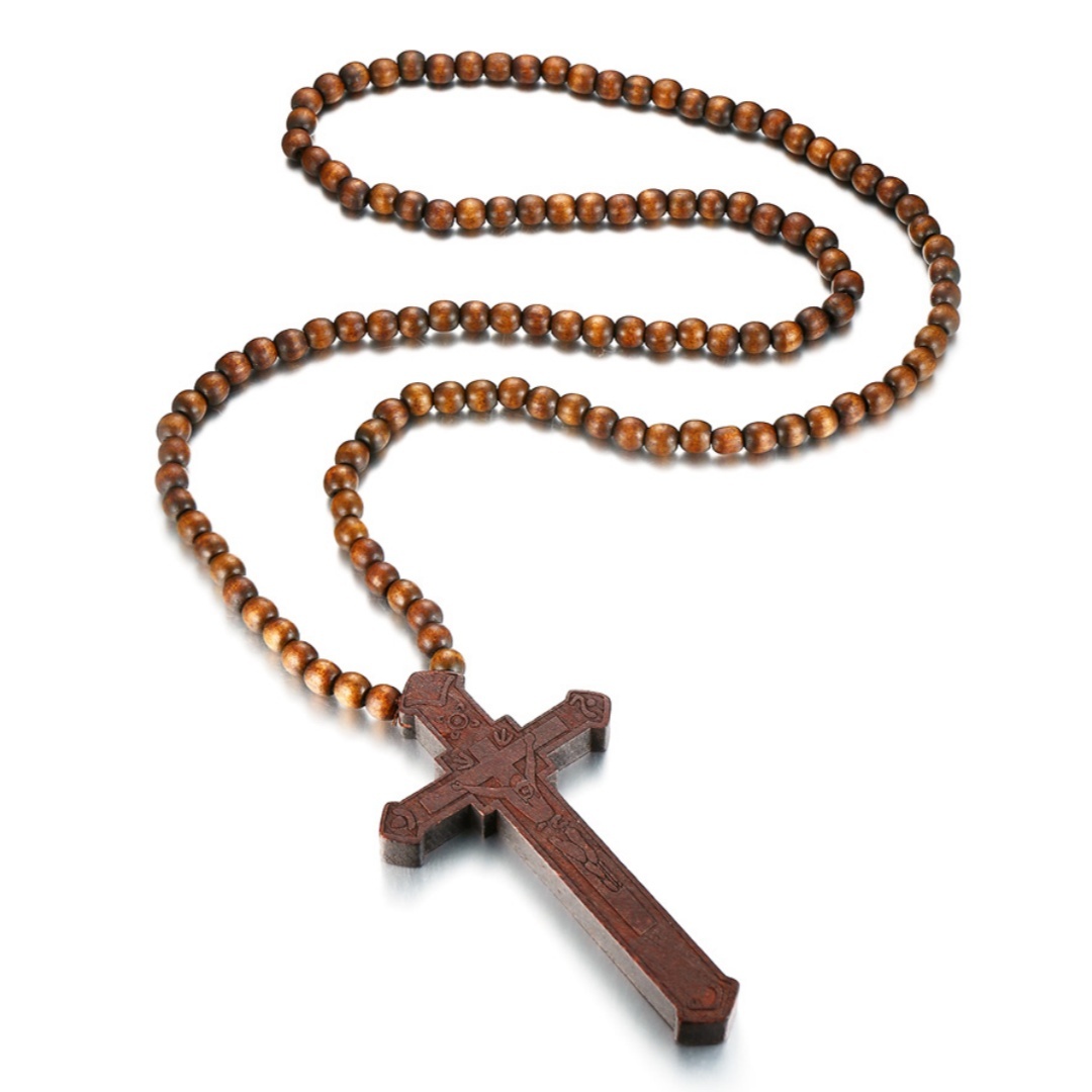 Colar de rosário grande madeir - Woodworking Nc avaliação e preço