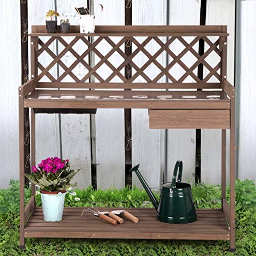Bancada de Jardinagem para Pla - Woodworking Workbench avaliação e preço