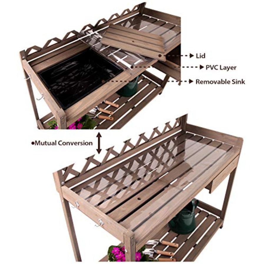 Bancada de Jardinagem para Pla - Woodworking Workbench avaliação e preço