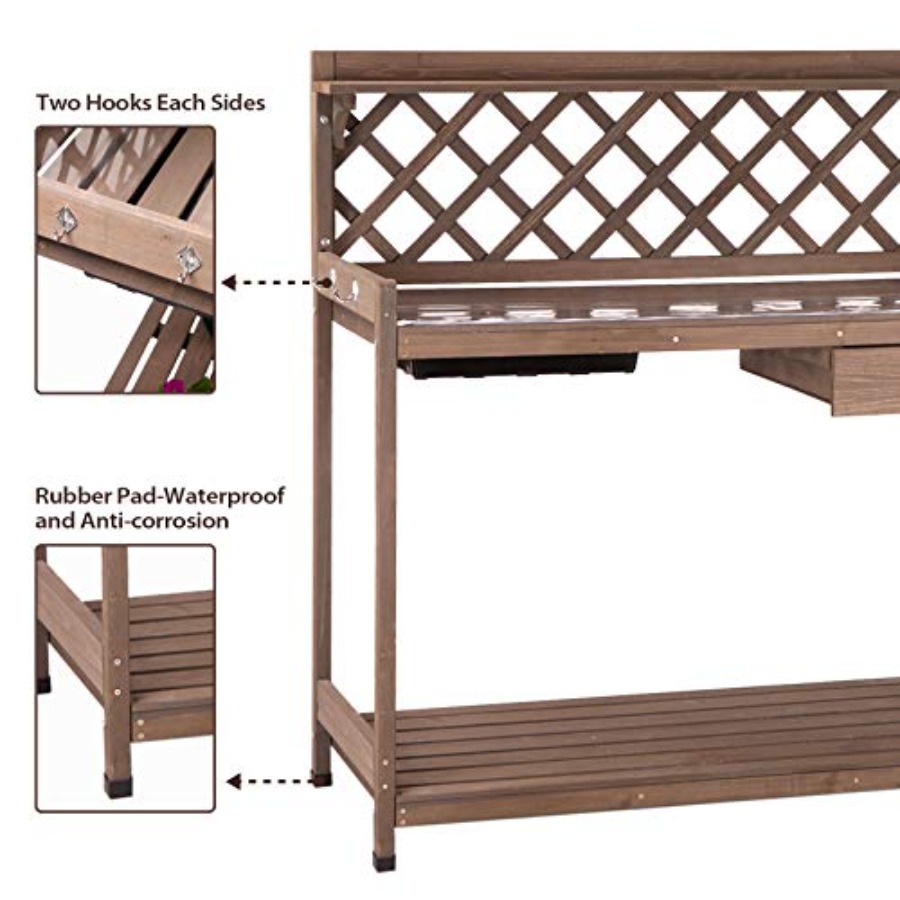 Bancada de Jardinagem para Pla - Woodworking Workbench avaliação e preço