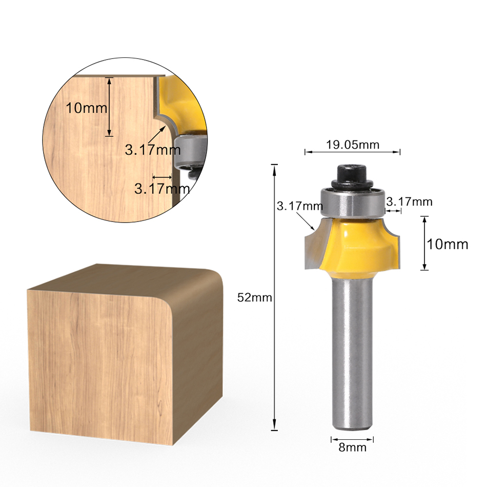 Fresa de canto arredondado com - Woodworking Nc avaliação e preço