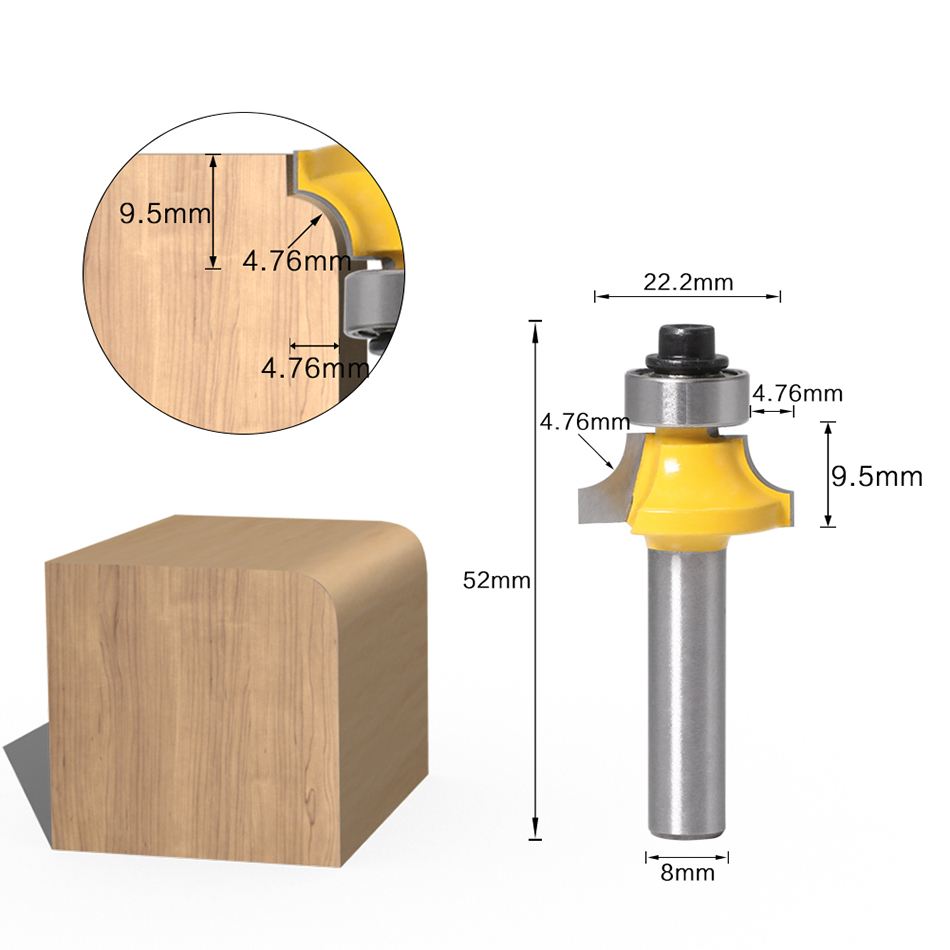 Fresa de canto arredondado com - Woodworking Nc avaliação e preço
