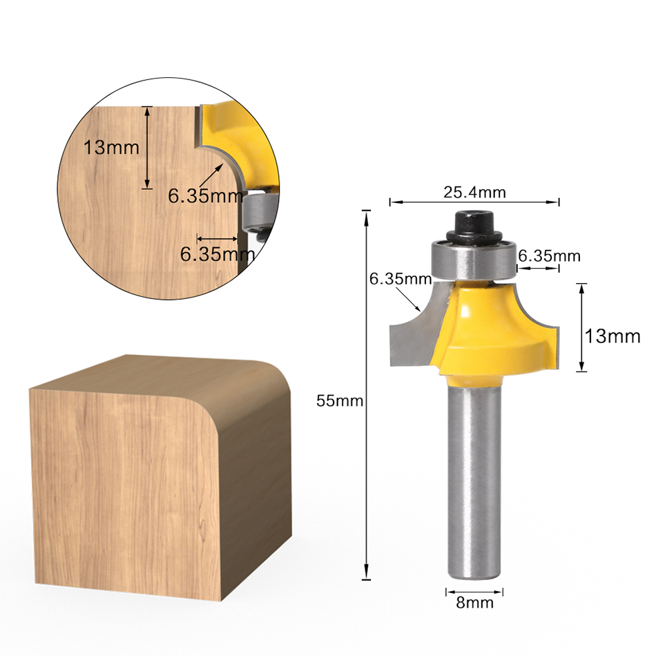Fresa de canto arredondado com - Woodworking Nc avaliação e preço