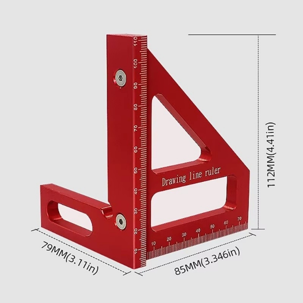 Esquadro de Carpintaria em Lig - Woodworking For Engineers avaliação e preço