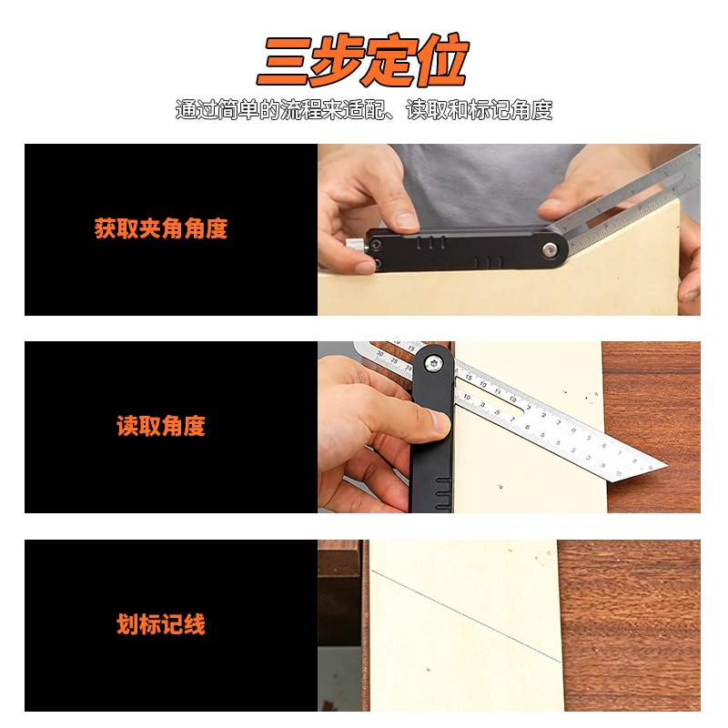 Régua de Ângulo Ajustável para - Woodworking Workshop Layout avaliação e preço