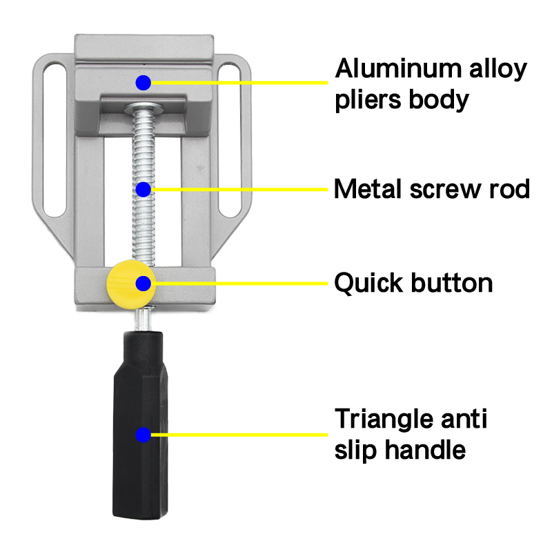 Mini torno de bancada em liga  - Woodworking Quick Release Vise avaliação e preço